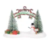 New Department 56 A Festive Christmas Gate