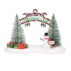 New Department 56 A Festive Christmas Gate