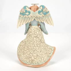 Store Enesco Gift Angel Holding Shell Figurine