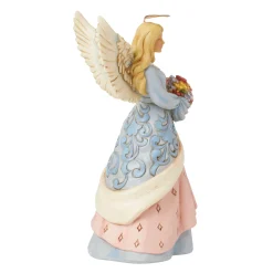 Best Enesco Gift Angel with Flower Basket Fig