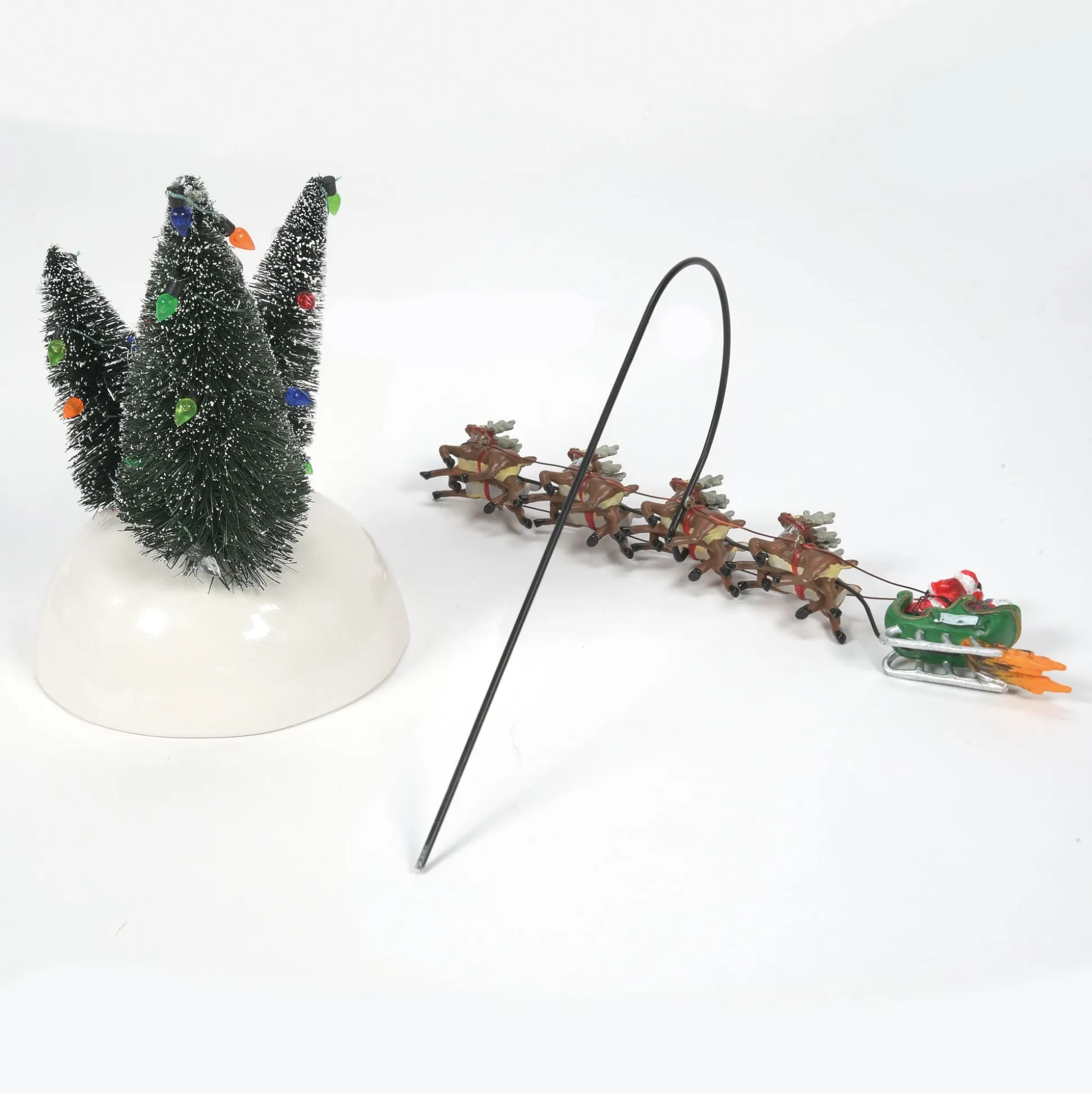 Flash Sale Department 56 Animated Flaming Sleigh