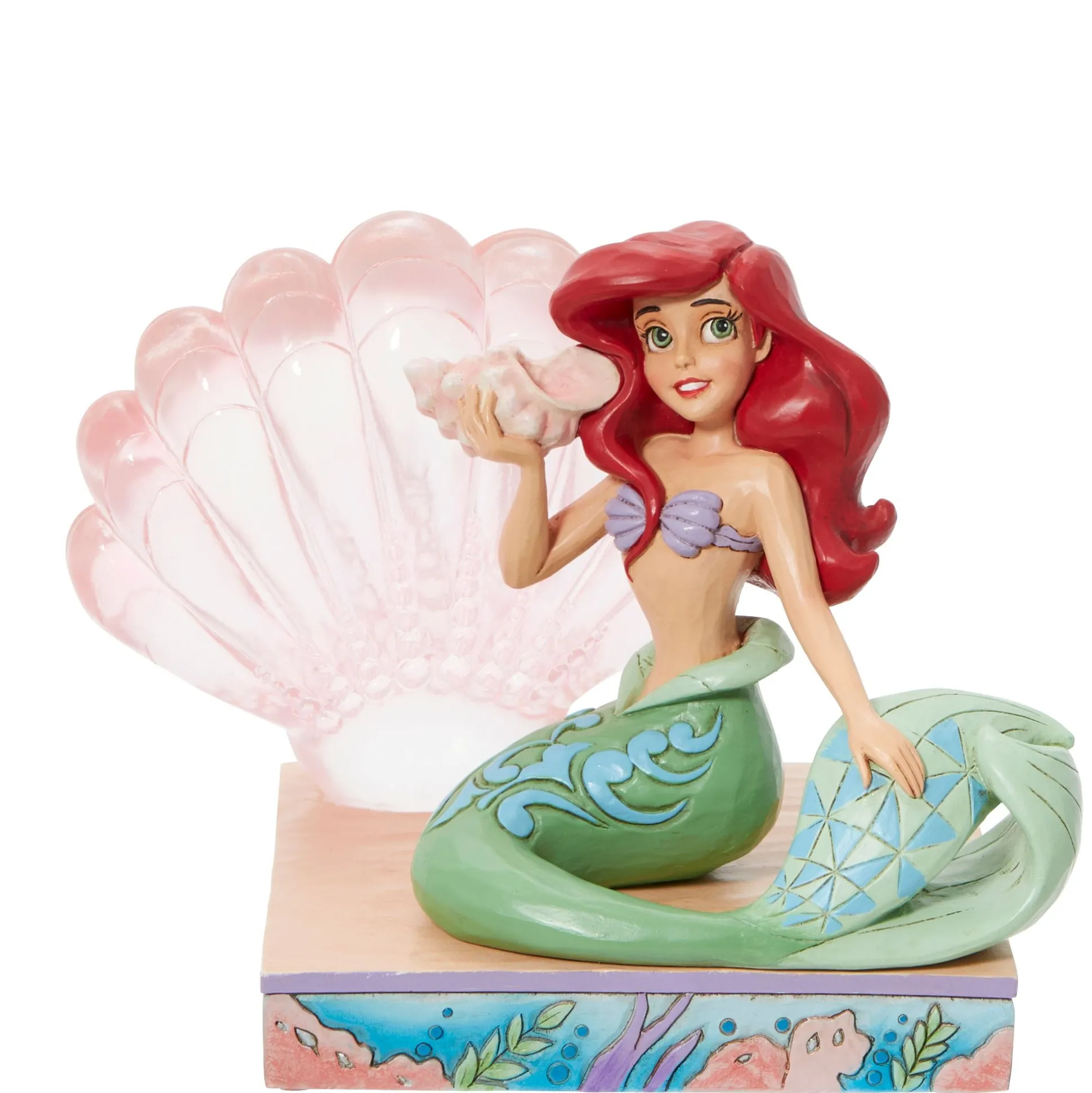 Sale Enesco Gift Ariel Clear Resin Shell