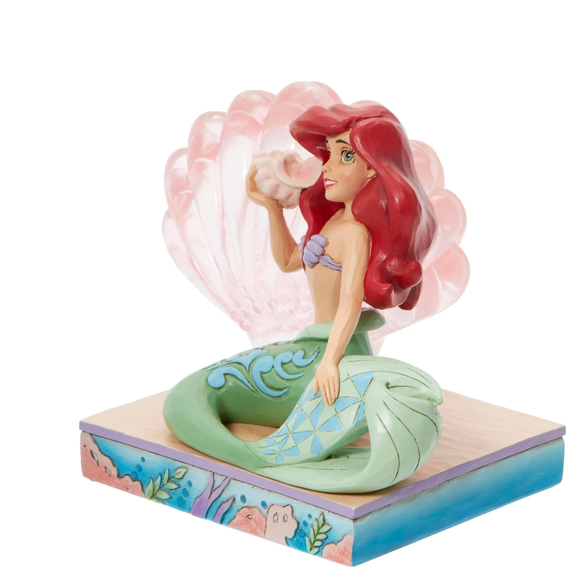 Sale Enesco Gift Ariel Clear Resin Shell
