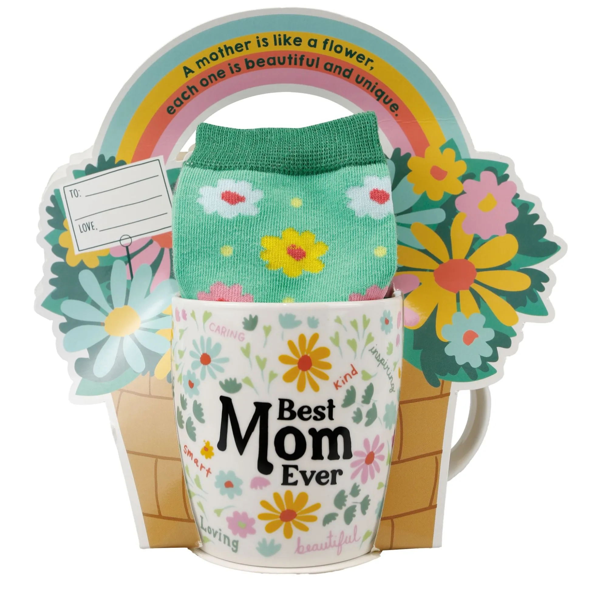 Sale Enesco Gift Best Mom Mug Sock Card Set