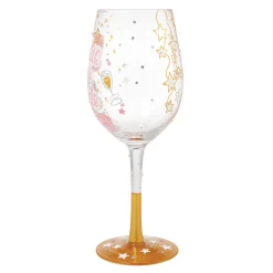 Cheap Enesco Gift Bestie of the Bride Wine Glass