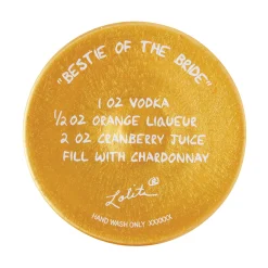 Cheap Enesco Gift Bestie of the Bride Wine Glass