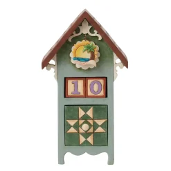 Best Sale Enesco Gift Birdhouse Perpetual Calendar