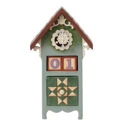 Best Sale Enesco Gift Birdhouse Perpetual Calendar