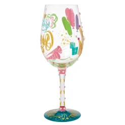 Cheap Enesco Gift Birthday Queen Wine Glass