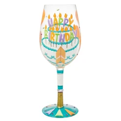Best Enesco Gift Birthday Slice Wine Glass