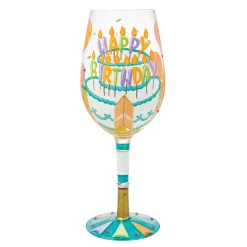 Best Enesco Gift Birthday Slice Wine Glass