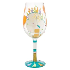 Best Enesco Gift Birthday Slice Wine Glass
