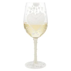 Best Enesco Gift Bride Two Hearts Wine Glass