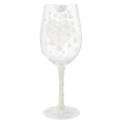 Best Enesco Gift Bride Two Hearts Wine Glass