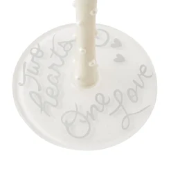 Best Enesco Gift Bride Two Hearts Wine Glass