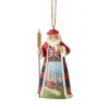 Outlet Enesco Gift British Santa Ornament