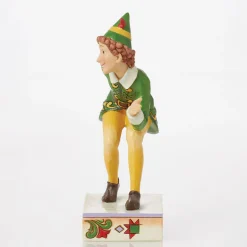 New Enesco Gift Buddy Elf in Crouching Pose