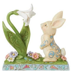 Flash Sale Enesco Gift Bunny and Easter Lily Figurine