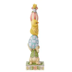 Fashion Enesco Gift Bunny and Eggs Stacked Fig