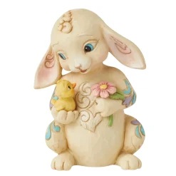 Cheap Enesco Gift Bunny with Chick Mini Figurine