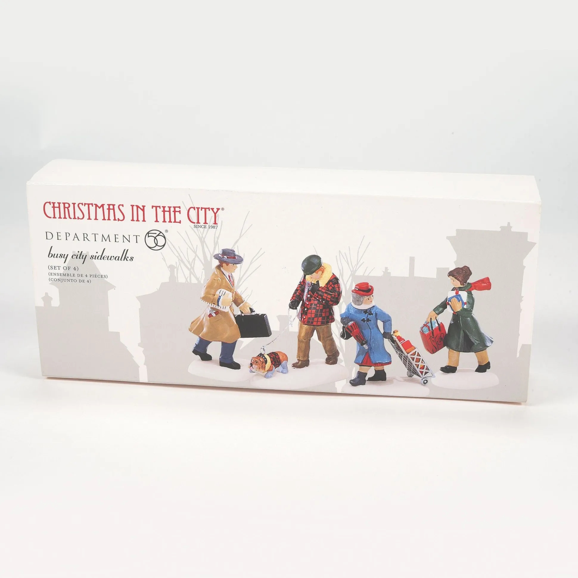 Flash Sale Department 56 Busy City Sidewalks