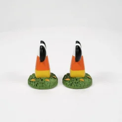 Clearance Department 56 Candy Corn Topiaries S/2