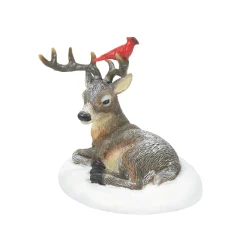 Cheap Department 56 Cardinal Christmas Deer