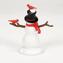 Discount Department 56 Cardinal Christmas Snowman