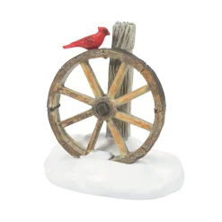 Discount Department 56 Cardinal Christmas Wagon Wheel