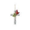 Fashion Enesco Gift Cardinal with Cross Ornament