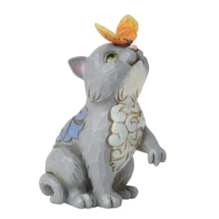 Hot Enesco Gift Cat and Butterfly Mini Fig