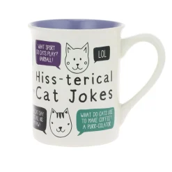 Hot Enesco Gift CAT JOKES MUG 16 OZ