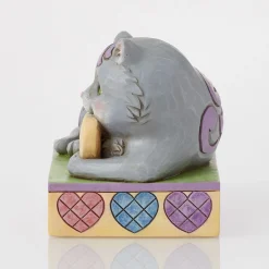 Best Enesco Gift Cat Lying by Message Hearts