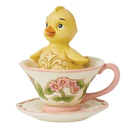 Store Enesco Gift Chick in Teacup Mini Figurine