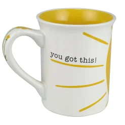 New Enesco Gift Chin Up Buttercup Mug 16 oz
