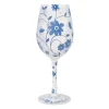 Best Sale Enesco Gift Chinoiserie Charm Wine Glass