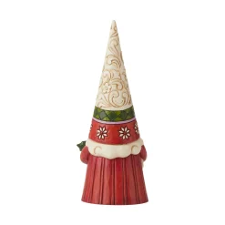 Cheap Enesco Gift Christmas Gnome Holding Holly