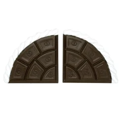 Discount Department 56 Cocoa & Cream S/2 Curve Rd