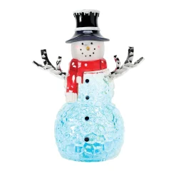 New Enesco Gift Color Changing Snowman