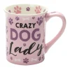 Best Sale Enesco Gift CRAZY DOG LADY MUG