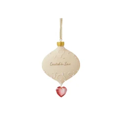 Best Sale Enesco Gift Created in love ornament