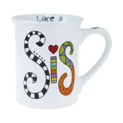Sale Enesco Gift Cuppa Doodles Like A Sis Mug