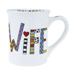 Best Sale Enesco Gift Cuppa Doodles Wife Mug