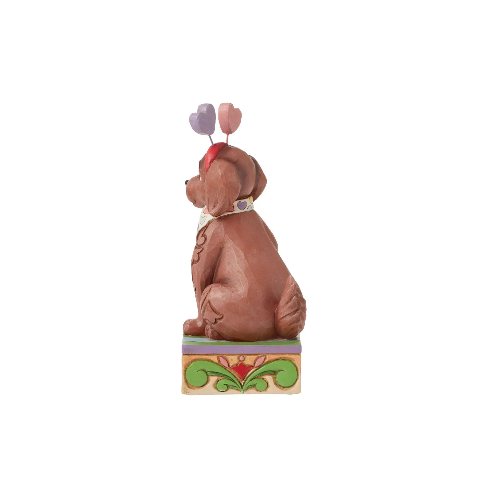 Online Enesco Gift Cute Dog with Message Hearts