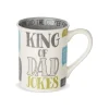 Fashion Enesco Gift Dad King of Jokes Mug