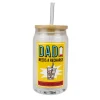 Store Enesco Gift Dad Latte Glass with Lid