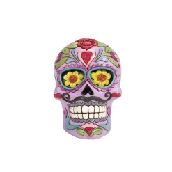 Cheap Enesco Gift Day of the Dead Purple Skull