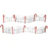 New Department 56 Delicious Candy Cane Fence