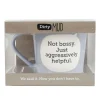 Best Enesco Gift Dirty Mud Agressive Bossy Mug