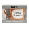Fashion Enesco Gift Dirty Mud Assume I'm Right Mug